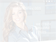 Tablet Screenshot of drmarteney.com